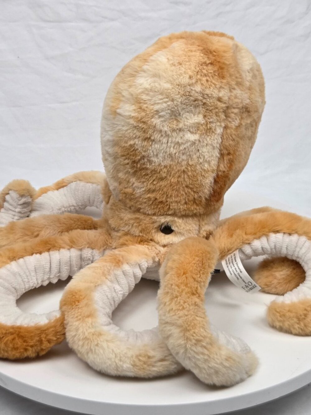 FAO Schwarz plush octopus lights sounds 2022 14"
